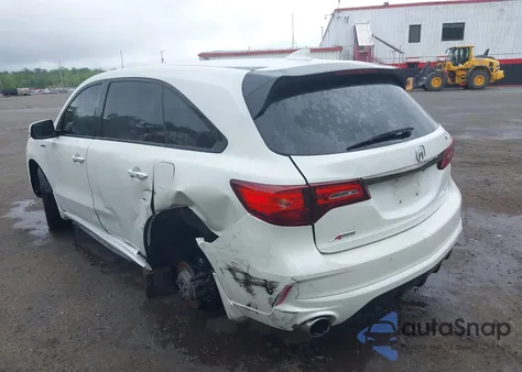 2019 Acura Mdx Tech A-Spec Pkgs из США, поврежденный, VIN 5J8YD4H05KL014871